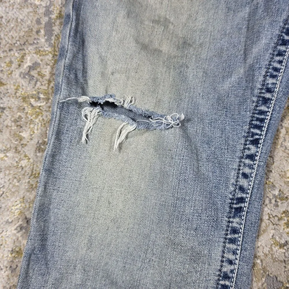 Read Ariat M2 Relaxed Bootcut Jeans Mens 34x32 Medium Wash Blue Denim